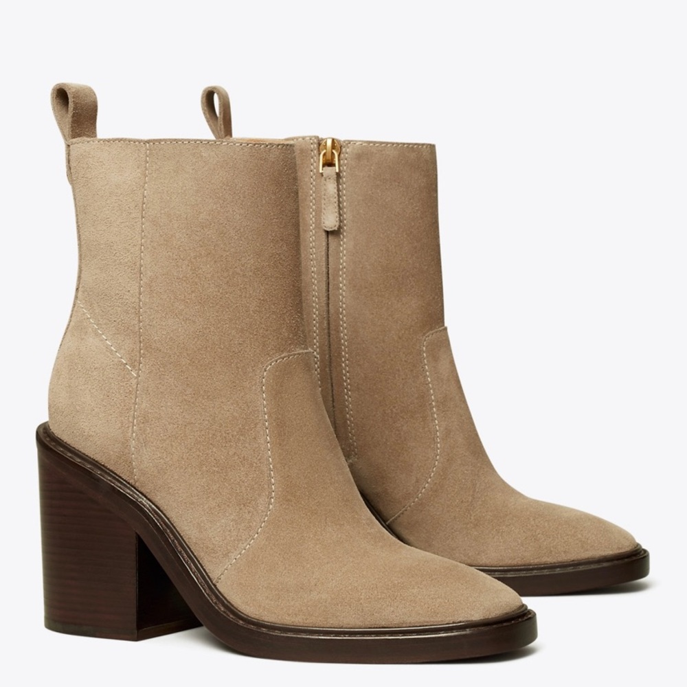 NEW TORY BURCH HEELED ANKLE BOOT